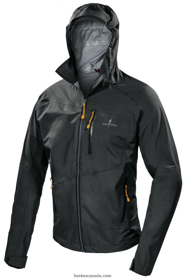 Ferrino Men ACADIA JKT MAN BLACK 8RV8VL133 Black
