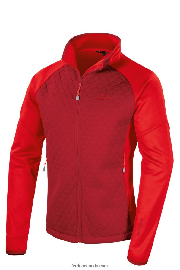 Ferrino Men ELBRUS JACKET MAN DARK RED 8RV8VL267 Dark Red