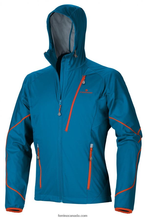 Ferrino Men HOSTE JACKET MAN BRIGHT BLUE 8RV8VL145 Bright Blue