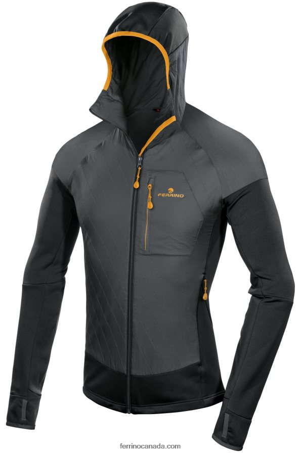 Ferrino Men MULHACEN JACKET MAN BLACK 8RV8VL261 Black