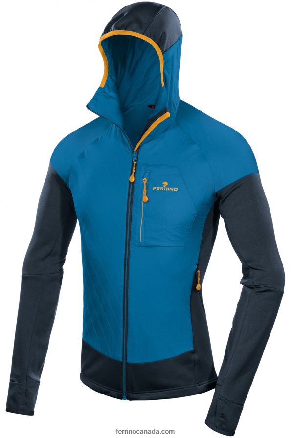 Ferrino Men MULHACEN JACKET MAN BRIGHT BLUE 8RV8VL260 Bright Blue