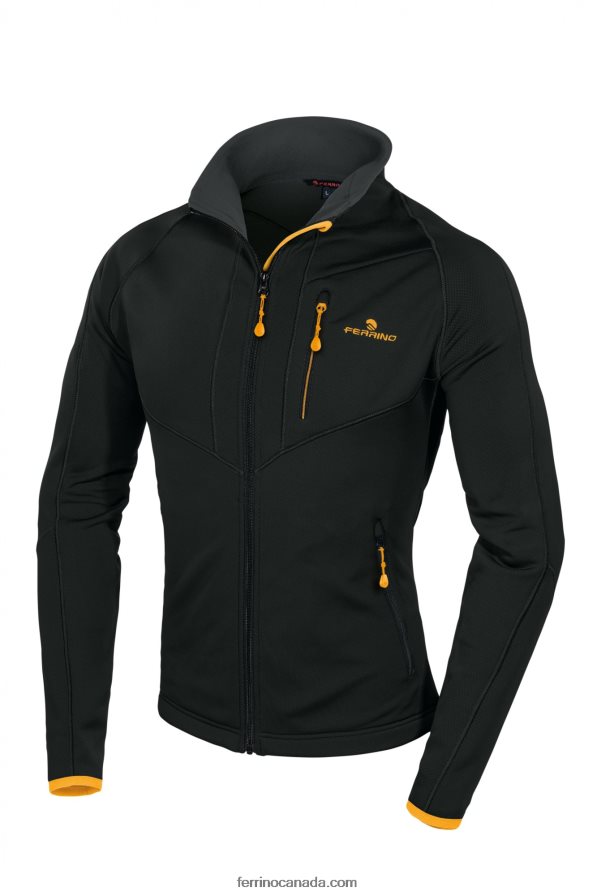 Ferrino Men TETE ROUSSE JACKET MAN BLACK 8RV8VL159 Black