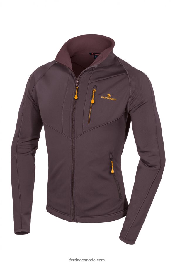 Ferrino Men TETE ROUSSE JACKET MAN CORDOVAN 8RV8VL157 Cordovan