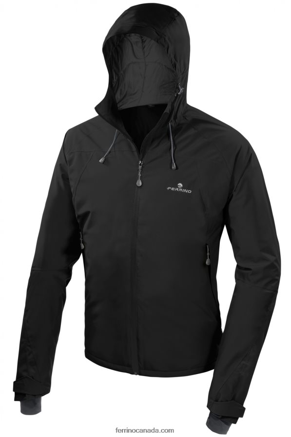 Ferrino Men YENISEI JACKET MAN BLACK 8RV8VL257 Black