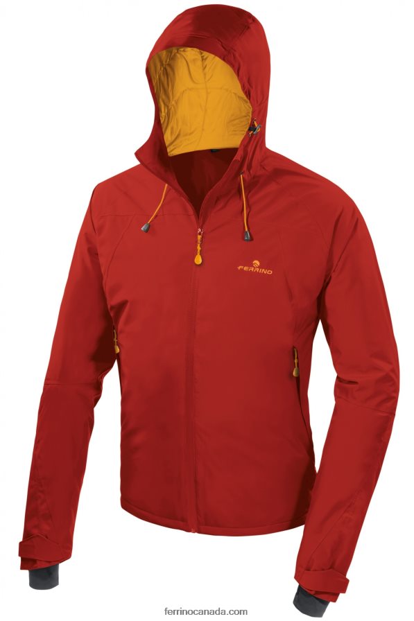 Ferrino Men YENISEI JACKET MAN CINNABAR 8RV8VL258 Cinnabar