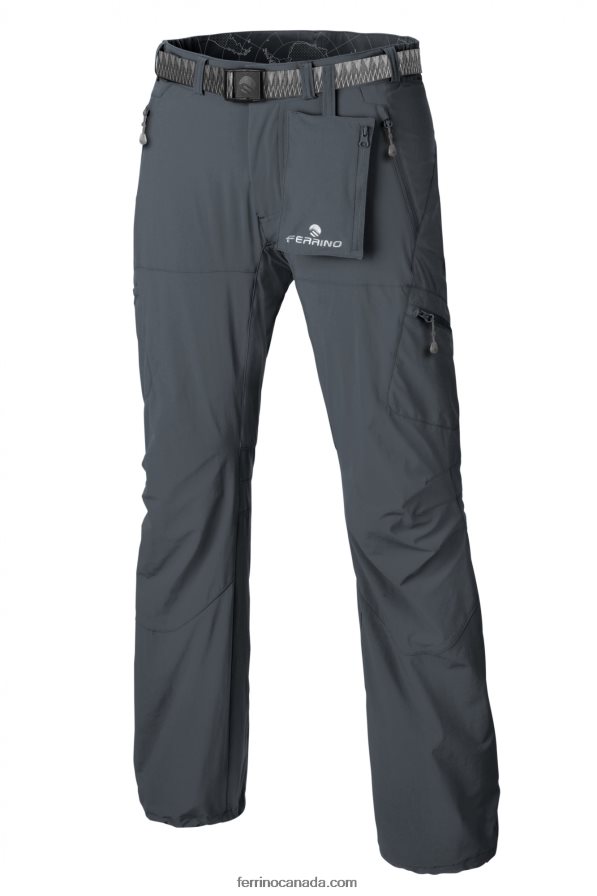 Ferrino Men HERVEY PANTS MAN ANTHRACITE 8RV8VL202 Anthracite