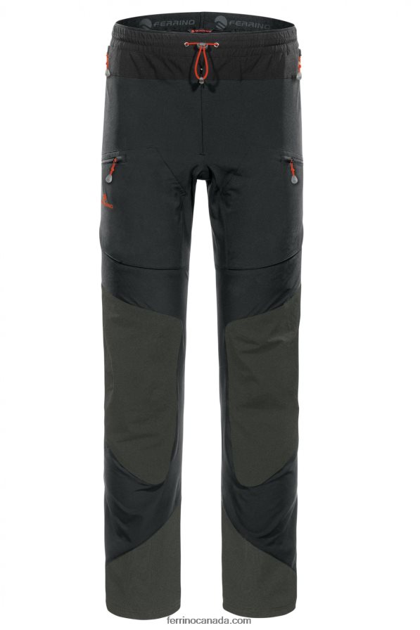 Ferrino Men LACHLAN PANTS MAN BLACK 8RV8VL193 Black