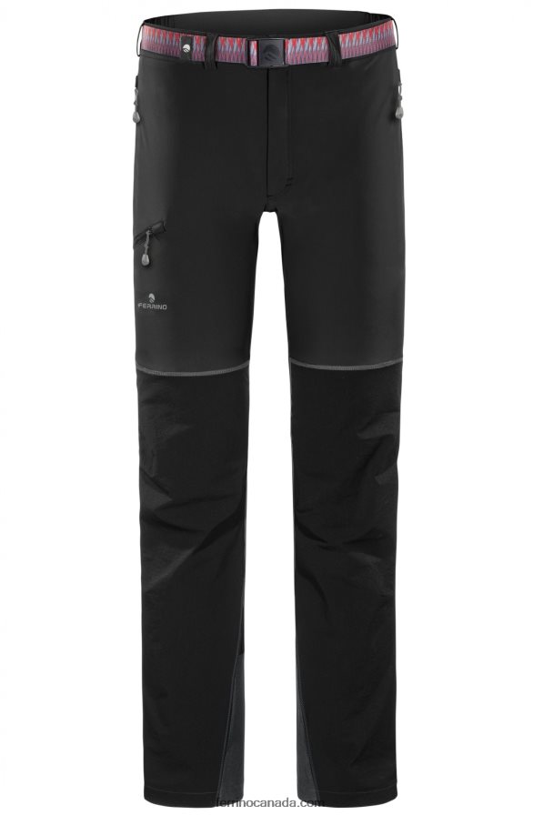 Ferrino Men MONVISO PANTS MAN BLACK 8RV8VL190 Black