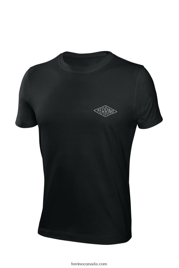 Ferrino Men RETRO T MAN BLACK 8RV8VL183 Black