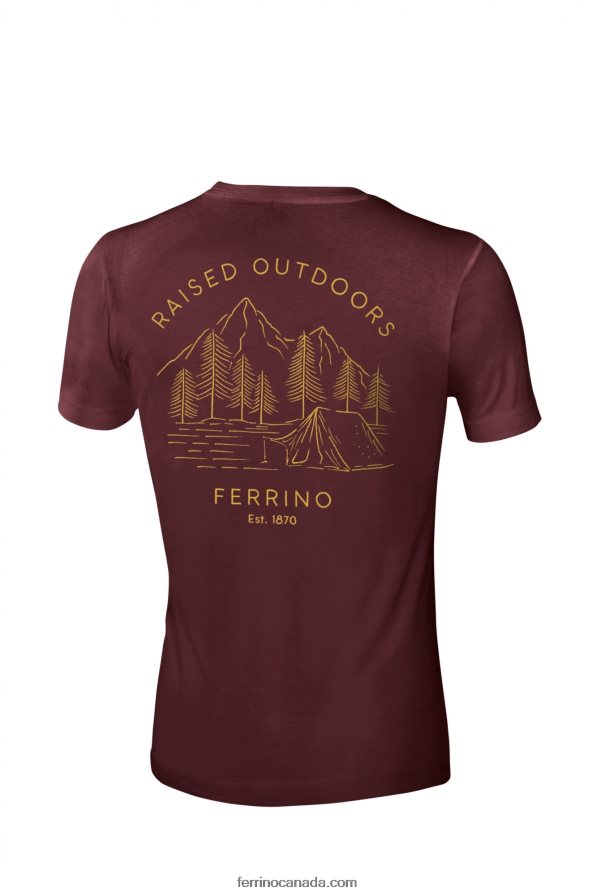 Ferrino Men RETRO T MAN CORDOVAN 8RV8VL184 Cordovan