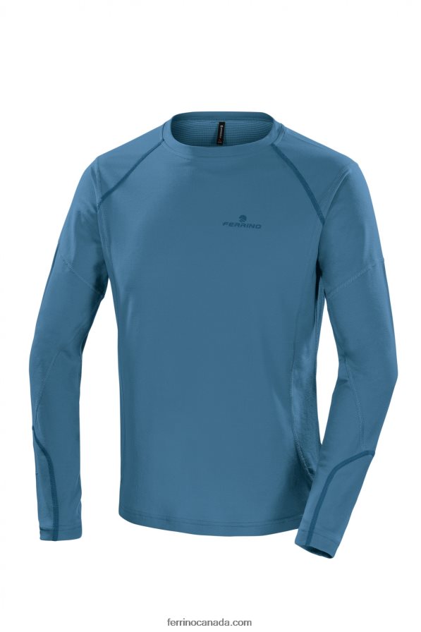 Ferrino Men WEISSHORN T-SHIRT MAN MISTY BLUE 8RV8VL165 Misty Blue