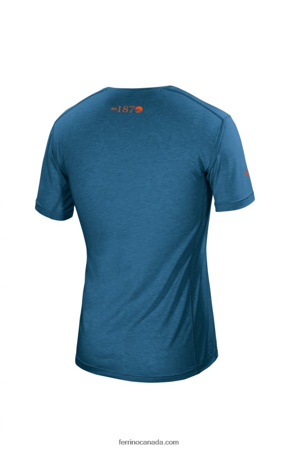 Ferrino Men YOHO T-SHIRT MAN OCEAN 8RV8VL179 Ocean