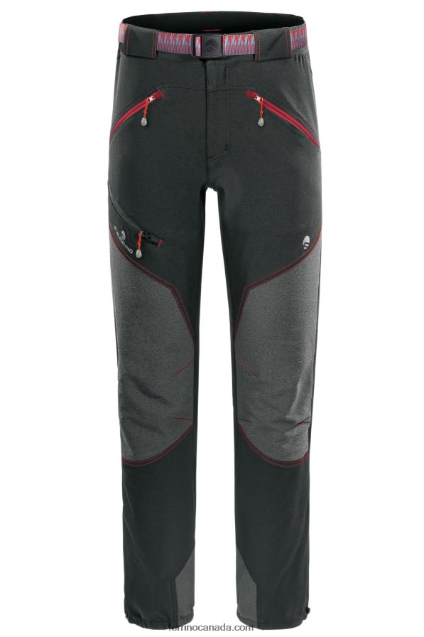 Ferrino Unisex ELGON PANTS UNISEX BLACK 8RV8VL186 Black