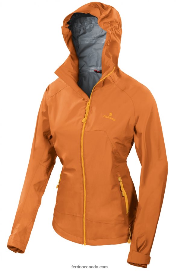 Ferrino Women ACADIA JKT WOMAN DARK ORANGE 8RV8VL292 Dark Orange