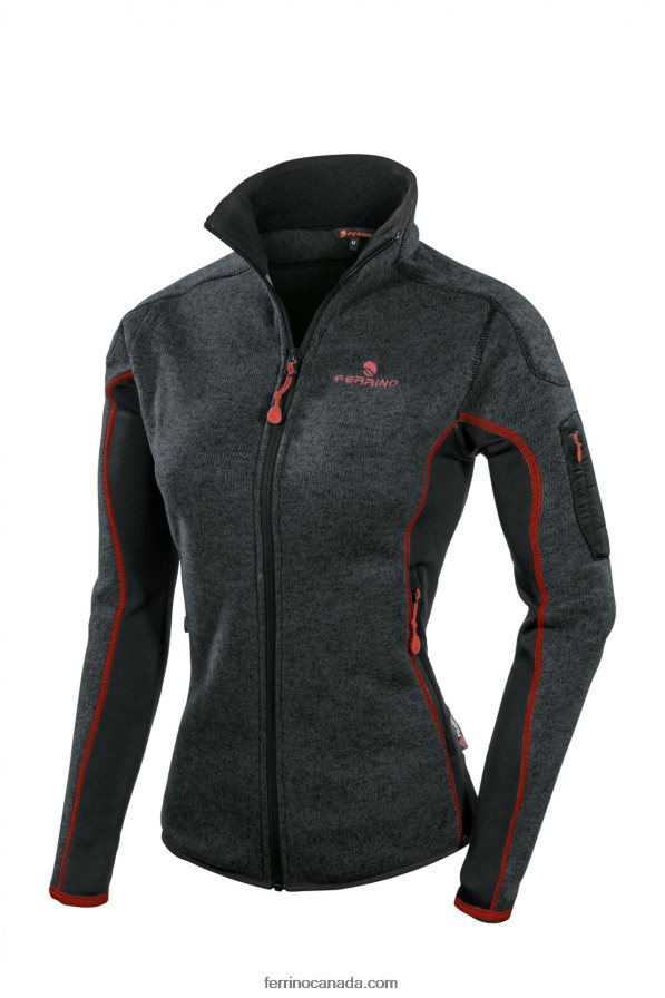 Ferrino Women CHENEIL JKT WOMAN ANTHRACITE 8RV8VL360 Anthracite