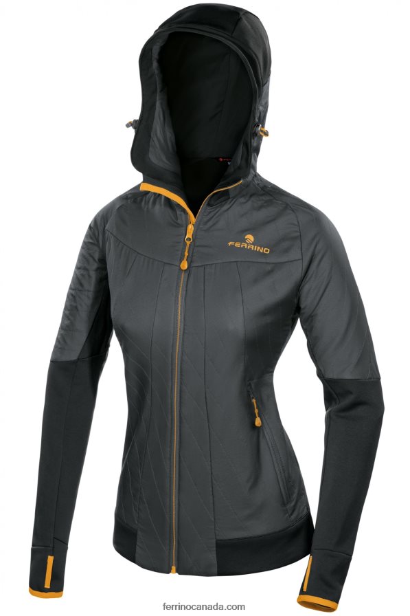 Ferrino Women MULHACEN JACKET WOMAN BLACK 8RV8VL358 Black