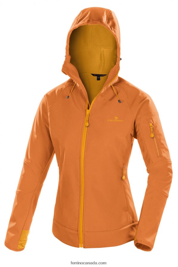 Ferrino Women TOBOL JACKET WOMAN DARK ORANGE 8RV8VL299 Dark Orange