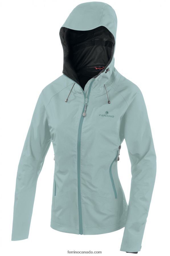 Ferrino Women VALDEZ JACKET S WOMAN ICE GREEN 8RV8VL295 Ice Green