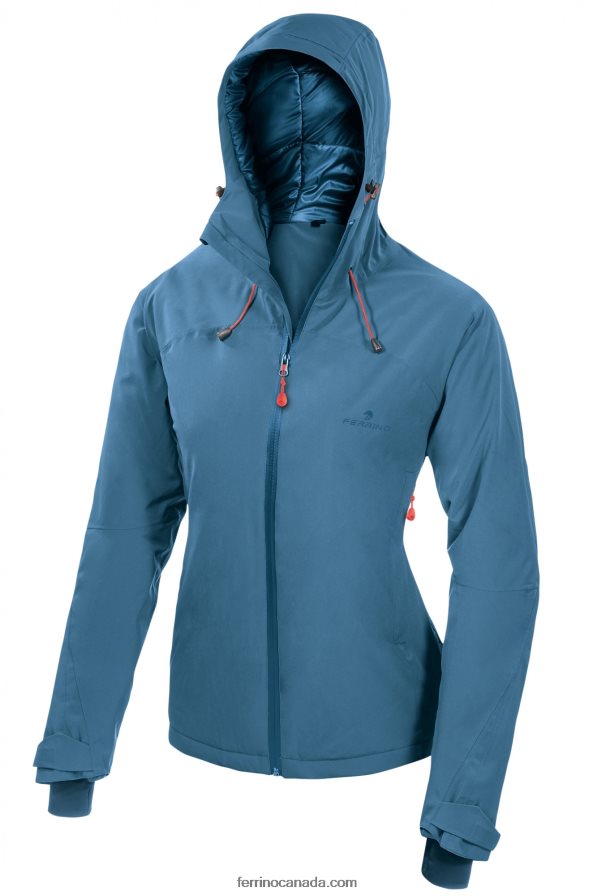 Ferrino Women YENISEI JACKET WOMAN MISTY BLUE 8RV8VL356 Misty Blue