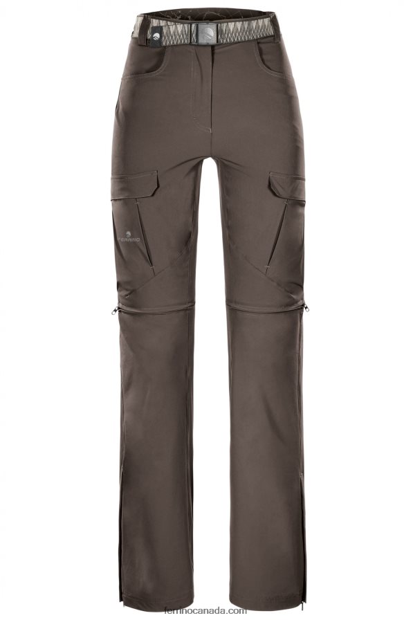 Ferrino Women USHUAIA PANTS WOMAN IRON BROWN 8RV8VL347 Iron Brown