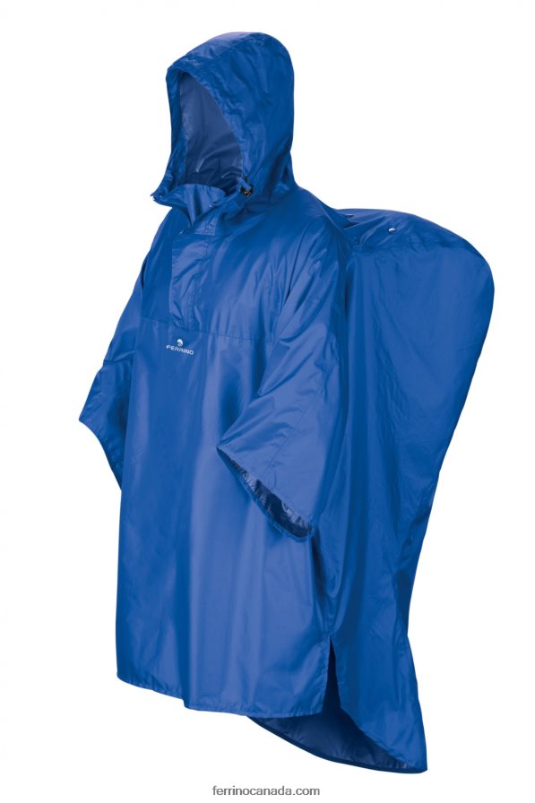 Ferrino Women HIKER RAINCOAT BLUE 8RV8VL229 Blue