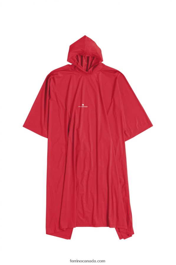 Ferrino Women PONCHO FERRINO RED 8RV8VL240 Red