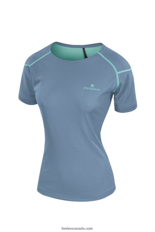 Ferrino Women KASAI T-SHIRT WOMAN MISTY BLUE 8RV8VL325 Misty Blue