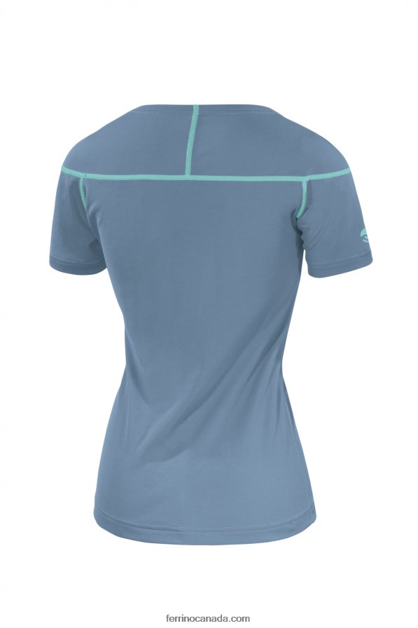 Ferrino Women KASAI T-SHIRT WOMAN MISTY BLUE 8RV8VL325 Misty Blue