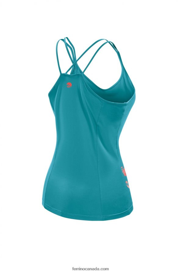 Ferrino Women KENAI TANK WOMAN CORAL BLUE 8RV8VL329 Coral Blue