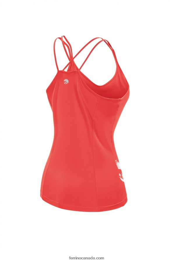 Ferrino Women KENAI TANK WOMAN CORAL RED 8RV8VL330 Coral Red