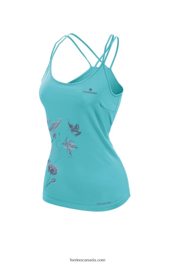 Ferrino Women KENAI TANK WOMAN WATER GREEN 8RV8VL331 Water Green