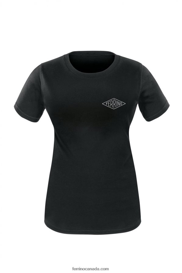 Ferrino Women RETRO T WOMAN BLACK 8RV8VL333 Black