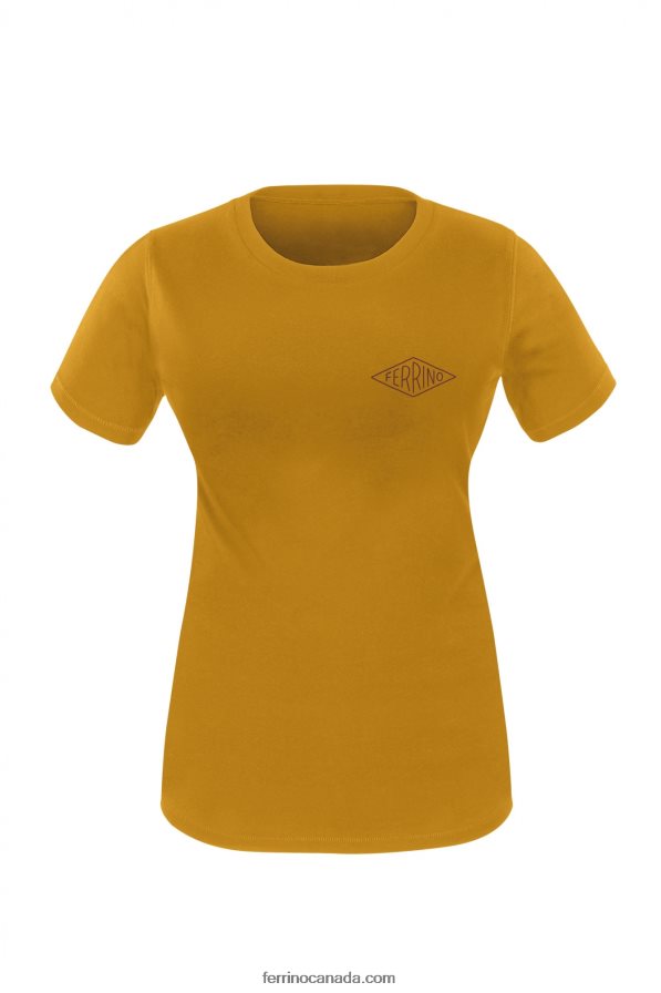 Ferrino Women RETRO T WOMAN MUSTARD 8RV8VL334 Mustard