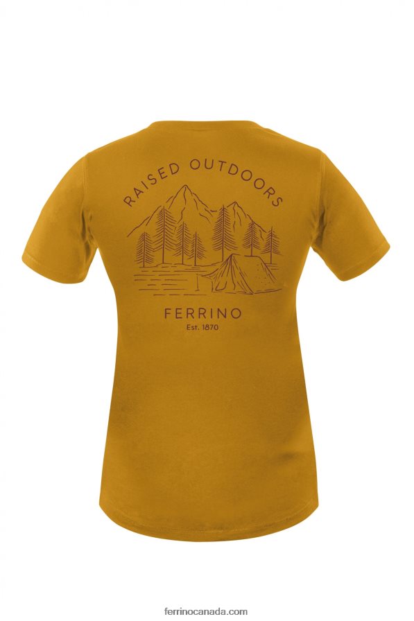 Ferrino Women RETRO T WOMAN MUSTARD 8RV8VL334 Mustard