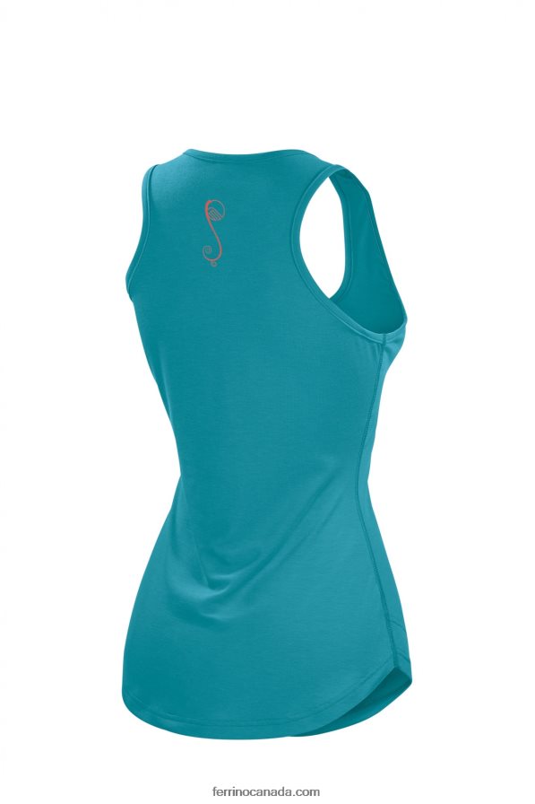 Ferrino Women TORNGAT TANK WOMAN CORAL BLUE 8RV8VL327 Coral Blue
