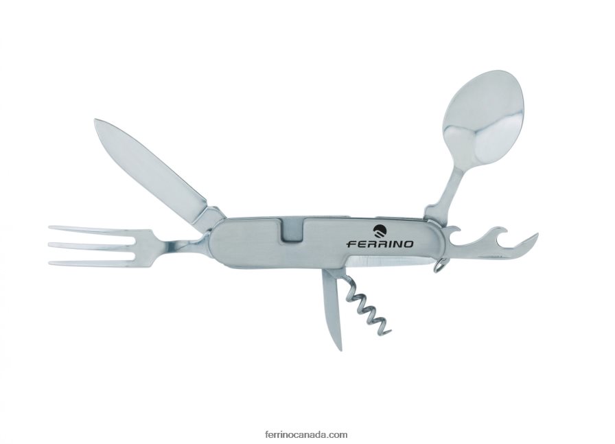 Ferrino Unisex KNIFE WITH CUTLERY SET 8RV8VL663
