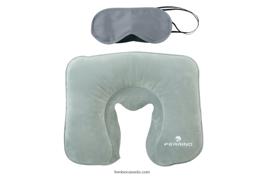 Ferrino Unisex TRAVEL PILLOW+EYEMASK 8RV8VL434