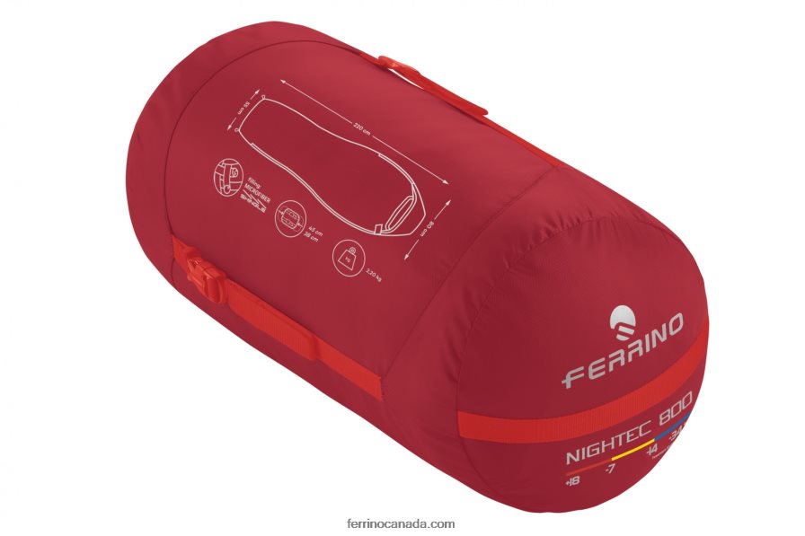 Ferrino Unisex SLEEPINGBAG NIGHTEC 800 8RV8VL374