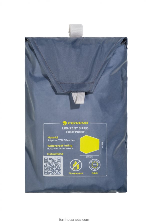 Ferrino Unisex LIGHTENT 3 PRO FOOTPRINT 8RV8VL468