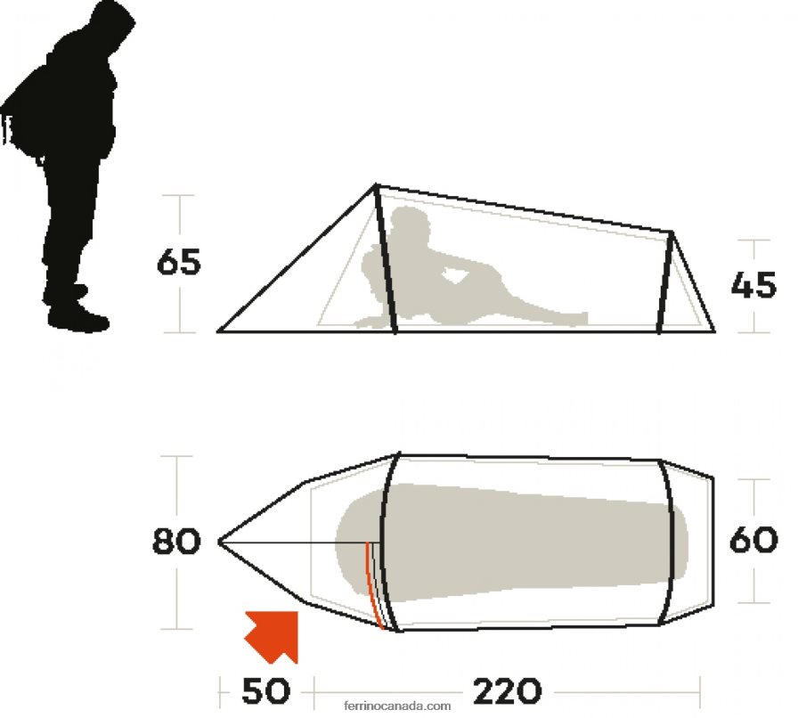 Ferrino Unisex TENT SLING 1 8RV8VL478
